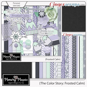 The Color Story: Frosted Calm by Memory Mosaic