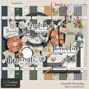 Grateful Everyday Kit by J. Conlon and Sons