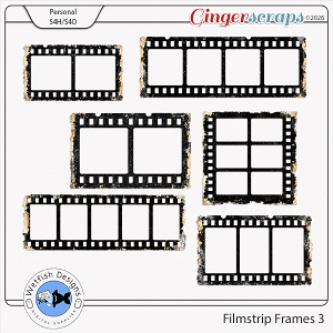 Filmstrip Frames 3 by Wetfish Designs 