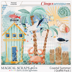 Coastal Summer (graffiti pack)