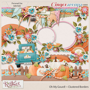 Oh My Gourd! Clustered Borders