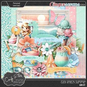 Easy Breezy Summer [Mini Kit 1] by Cindy Ritter 
