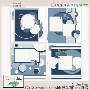 Circles 2 Templates by ScrapChat Designs