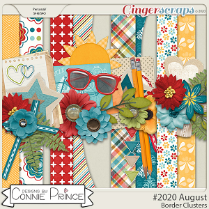 #2020 August - Border Clusters by Connie Prince