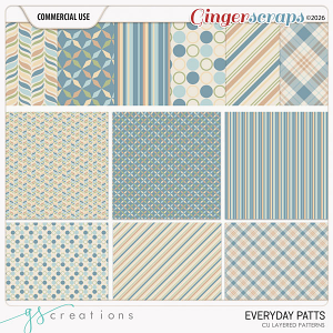 Everyday Layered Patterns (CU) by GS Creations