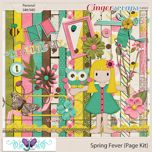 Spring Fever {Page Kit} by Triple J Designs