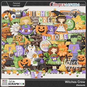 Witches Crew Elements by Let Me Scrapbook