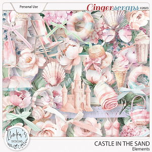 Castle In The Sand Elements by Ilonka's Designs 