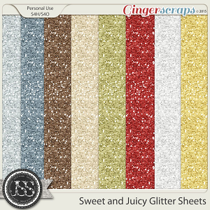 Sweet And Juicy Glitter Sheets