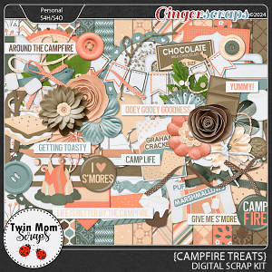 Campfire Treats - KIT by Twin Mom Scraps