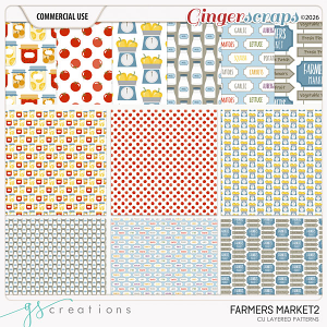 Farmers Market Patterns2 (CU) by GS Creations Farmers Market Patterns2 (CU) by GS Creations