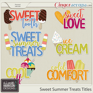 Sweet Summer Treats Titles by Aimee Harrison