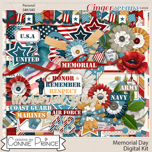 Memorial Day - Kit by Connie Prince