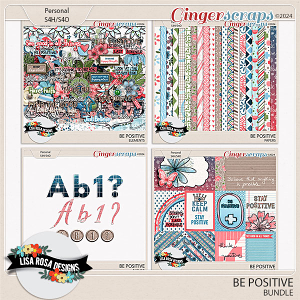 Be Positive - Bundle by Lisa Rosa Designs