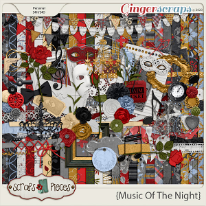 Music of the Night kit - Scraps N Pieces