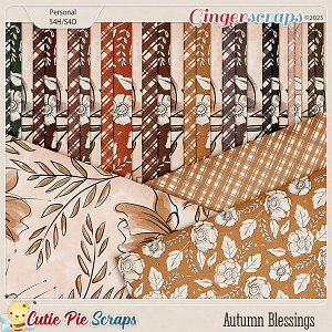 Autumn Blessings Pattern Papers