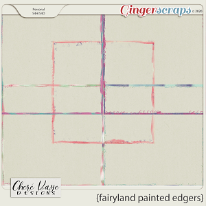 Fairyland Painted Edgers by Chere Kaye Designs