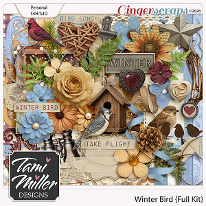 Winter Bird Full Kit by Tami Miller Designs