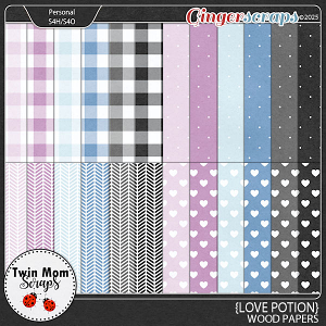 Love Potion - EXTRA PAPERS by Twin Mom Scraps