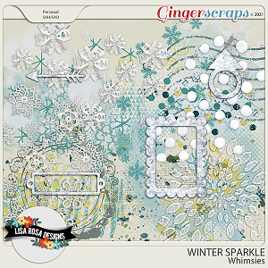 Winter Sparkle - Whimsies by Lisa Rosa Designs