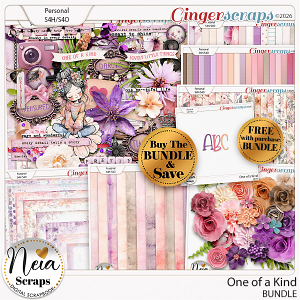 One of a Kind - Bundle - by Neia Scraps