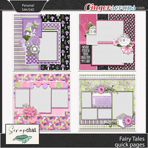 Fairy Tales Quick Pages by ScrapChat Designs