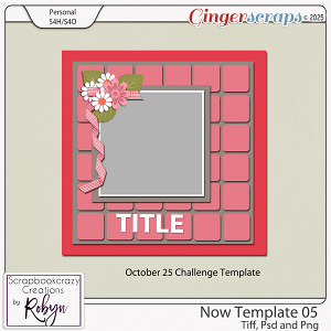 Now Template 05 by Scrapbookcrazy Creations