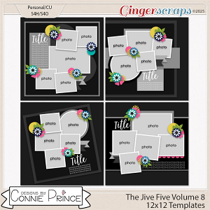 The Jive Five Volume 8 - 12x12 Temps (CU Ok) by Connie Prince