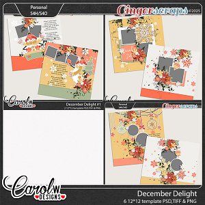 December Delight-Template Bundle