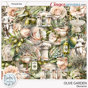 Olive Garden Elements by Ilonka's Designs