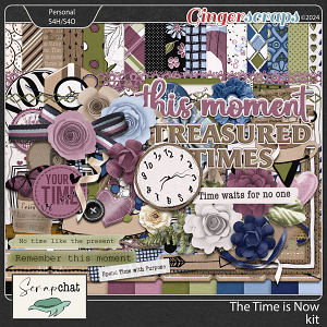 The Time is Now Kit by ScrapChat Designs