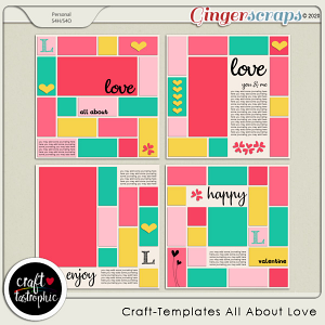 Craft-Templates All About Love