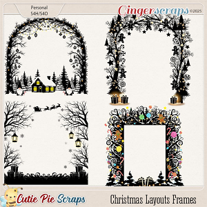 Christmas Layouts Frames 02 Christmas Layouts Frames 02