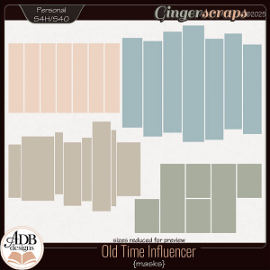 Old Time Influencer Masks by ADB Designs