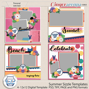 Summer Sizzle Templates by Miss Fish