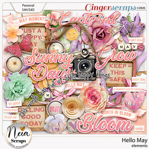 Hello May - Elements - by Neia Scraps