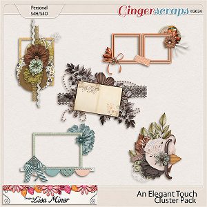 An Elegant Touch Cluster Pack from Designs by Lisa Minor
