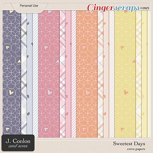 Sweetest Days Extra Papers by J. Conlon and Sons