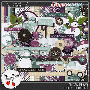 Snow Play - KIT by Twin Mom Scraps