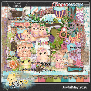 Joyful May 2026 Page Kit
