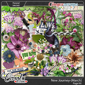 New Journey-{March} -Page Kit