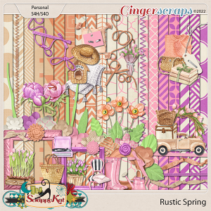 Rustic Spring by The Scrappy Kat