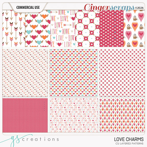 Love Charm Patterns (CU) by GS Creations