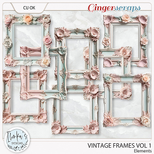 CU Vintage Frames Vol 1 by Ilonka's Designs 