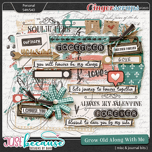 Grow Old Along With Me Misc & Journal Bits by JB Studio