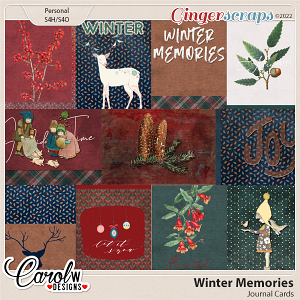 Winter Memories-Journal Cards