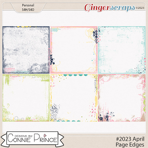 #2023 April - Page Edges by Connie Prince