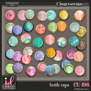 CU & PU 196 ~ Bottle Caps