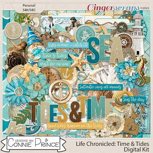 Life Chronicled: Time & Tides - Kit by Connie Prince