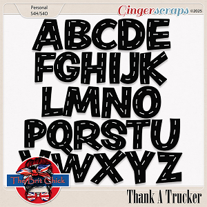 Thank A Trucker Alpha By The Brit Chick